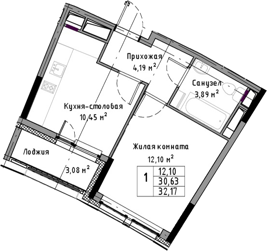 Квартира 10 М2 Фото